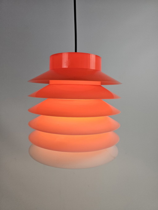 Lampe pendante en plastique Gradient de couleur descendant