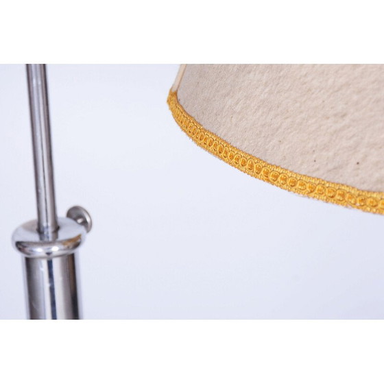 Image 1 of Lampadaire Vintage Art Déco en acier chromé, Tchécoslovaquie 1920