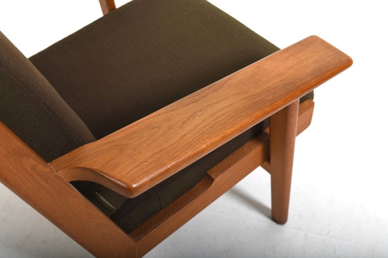 Image 1 of Hans J. Wegner Ge-290 Highback Lounge Chair 1950S