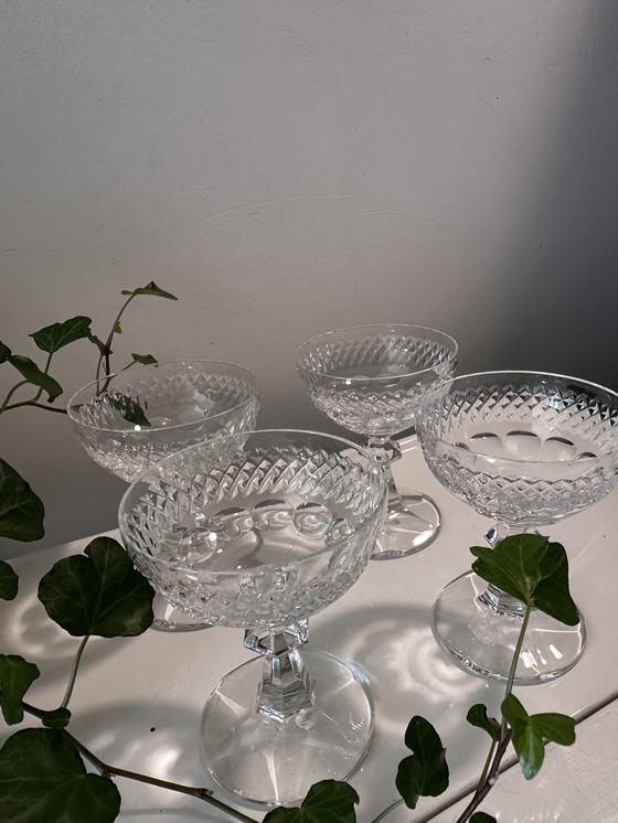 Image 1 of Verres à liqueur Vintage en cristal