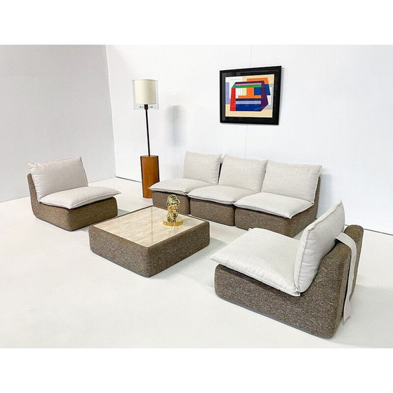 Image 1 of Ensemble de salon Mid Century, Italie années 1960