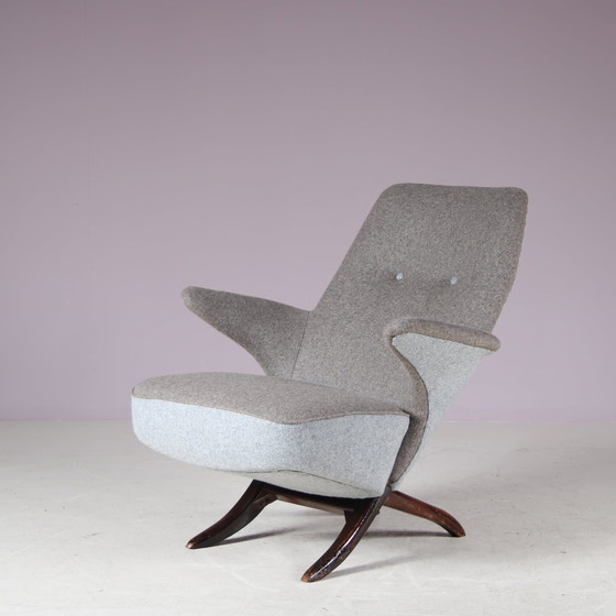 Image 1 of Chaise "Penguin" par Theo Ruth pour Artifort, Pays-Bas 1950