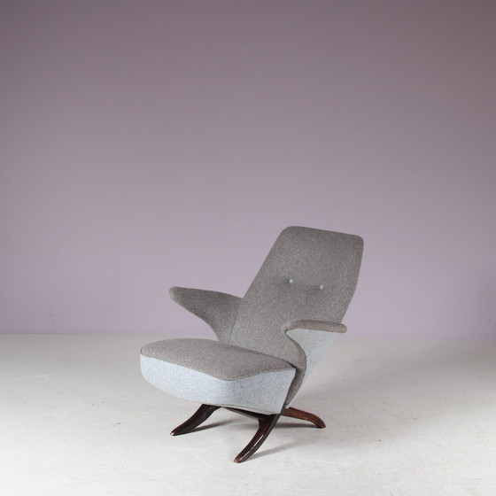 Image 1 of Chaise "Penguin" par Theo Ruth pour Artifort, Pays-Bas 1950