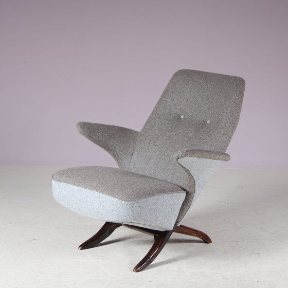 Image 1 of Chaise "Penguin" par Theo Ruth pour Artifort, Pays-Bas 1950