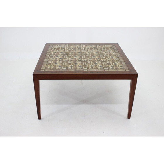 Image 1 of Table basse vintage en faïence par Severine Hansen, Danemark 1960