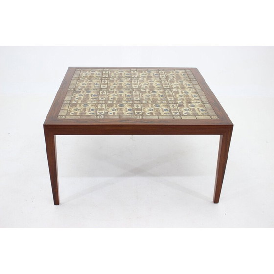 Image 1 of Table basse vintage en faïence par Severine Hansen, Danemark 1960