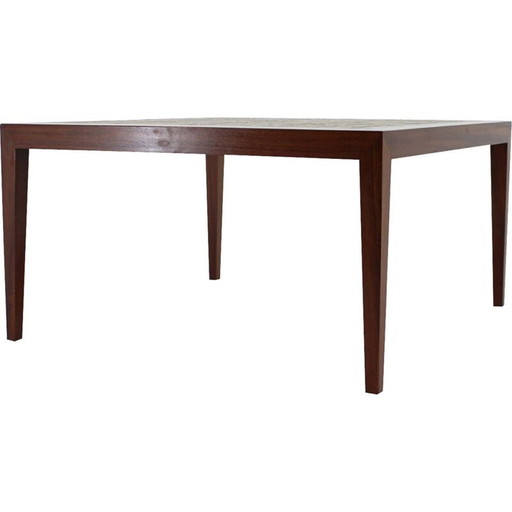 Table basse vintage en faïence par Severine Hansen, Danemark 1960
