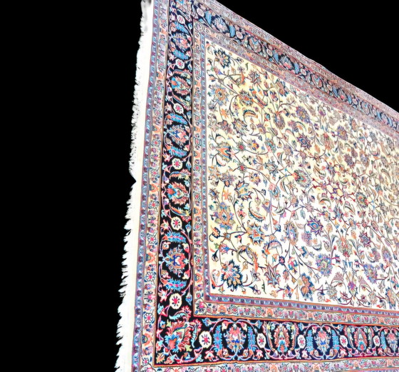 Image 1 of Tapis persan noué à la main Mesched