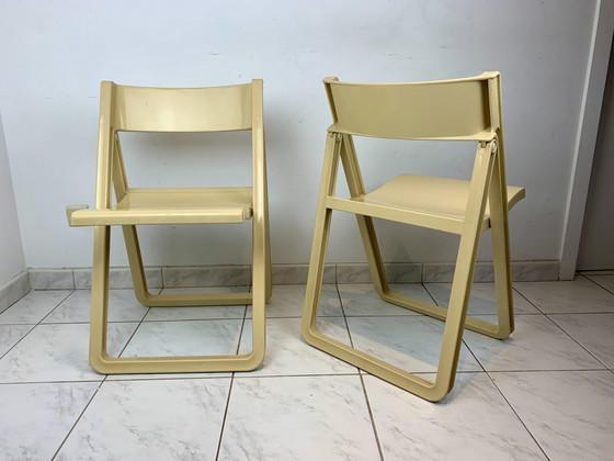 Image 1 of 2x Allibert Space Age Folding Chair