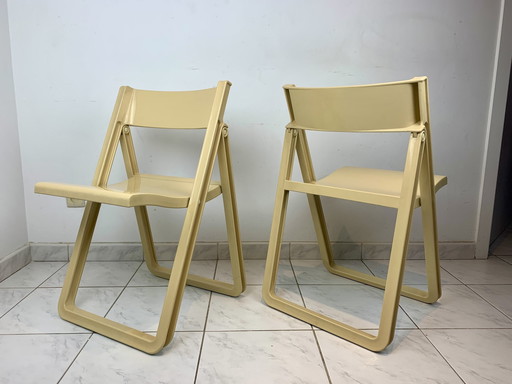 2x Allibert Space Age Folding Chair