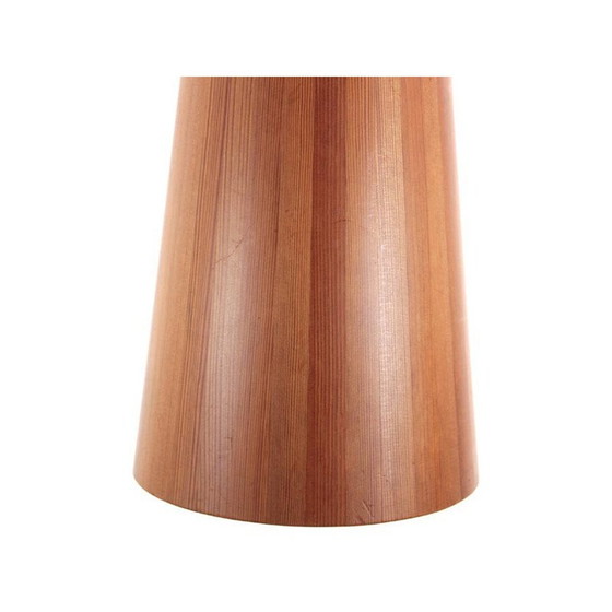Image 1 of Paire de lampes suspendues scandinaves vintage en pin d'Oregon par Jøgen Wolf pour Torben Ørskov, 1950