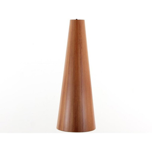 Paire de lampes suspendues scandinaves vintage en pin d'Oregon par Jøgen Wolf pour Torben Ørskov, 1950