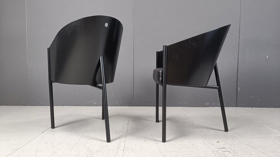 Image 1 of Chaises Costes vintage par Philippe Starck pour Aleph, ensemble de 8