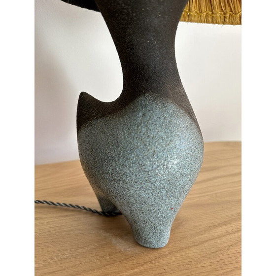 Image 1 of Lampe vintage par Lilette et Gilbert Valentin pour Les Archanges, France 1950