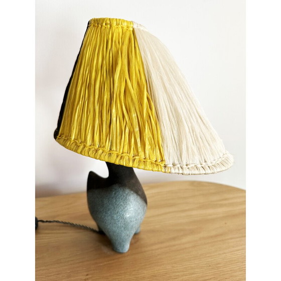 Image 1 of Lampe vintage par Lilette et Gilbert Valentin pour Les Archanges, France 1950