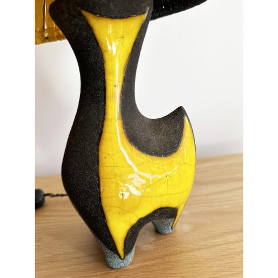 Image 1 of Lampe vintage par Lilette et Gilbert Valentin pour Les Archanges, France 1950