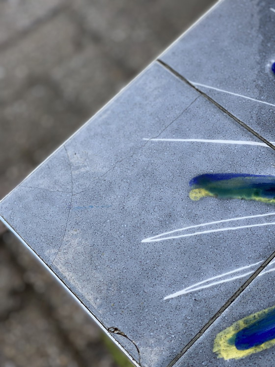 Image 1 of Table basse vintage en céramique Adri