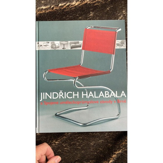 Image 1 of Paire de fauteuils vintage H-237 en bois et tissu Boucle par Jindrich Halabala, Tchécoslovaquie 1930