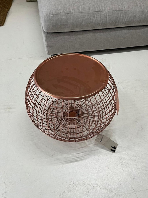 Pols Potten Table Ball Wire Copper Side Table