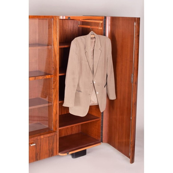 Image 1 of Bibliothèque vintage en noyer par Halabala pour Up Závody, 1930