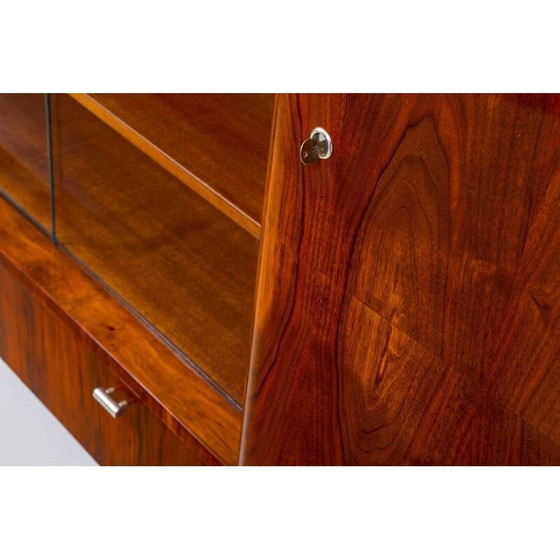 Image 1 of Bibliothèque vintage en noyer par Halabala pour Up Závody, 1930