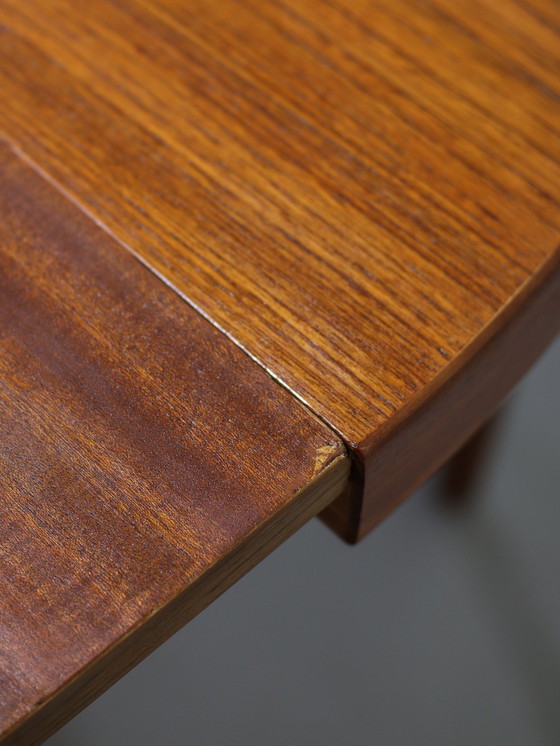 Image 1 of Table à manger ronde extensible danoise dans le style de Kai Kristiansen