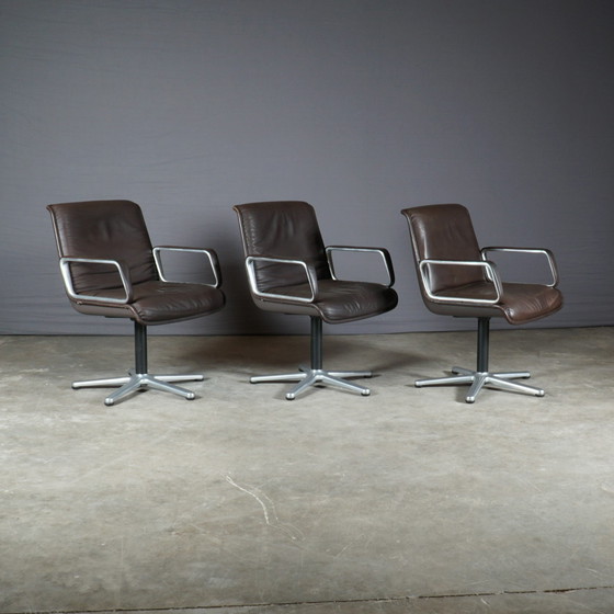 Image 1 of Chaises de bureau vintage Wilkhahn - Delta Design For Wilkhahn - 1960s