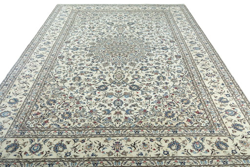 Tapis d'Orient liège Kashan noué à la main - 396 X 295 cm