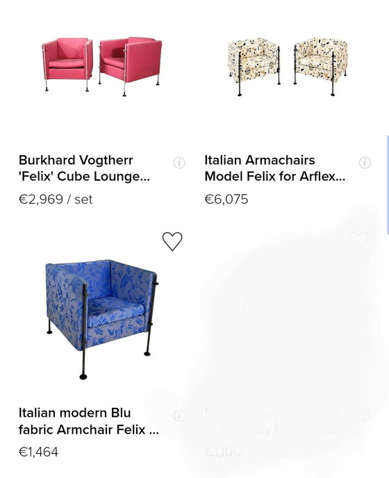 Image 1 of Burkhard Vogtherr Pour Arflex, Modèle Felix (1985)