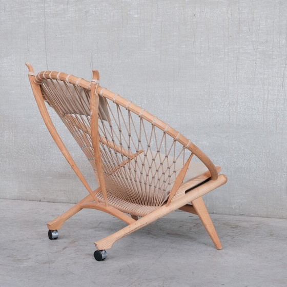 Image 1 of Fauteuil circulaire danois du milieu du siècle par Hans J Wegner pour Pp mobler, années 1980