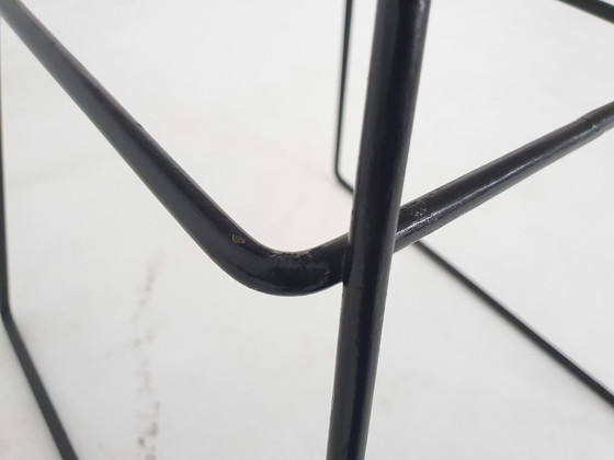 Image 1 of D. Dekker For Tomado Style Wire Chairs, Pays-Bas 1950's