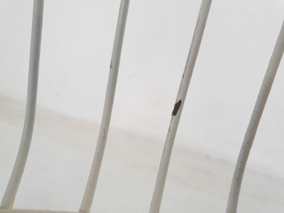 Image 1 of D. Dekker For Tomado Style Wire Chairs, Pays-Bas 1950's