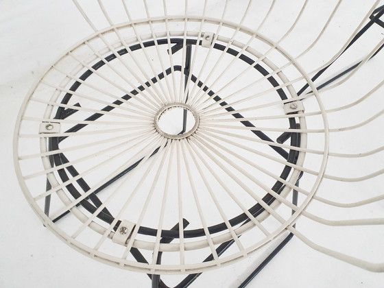 Image 1 of D. Dekker For Tomado Style Wire Chairs, Pays-Bas 1950's