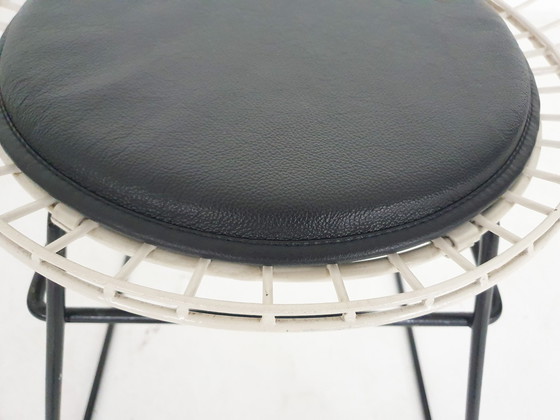 Image 1 of D. Dekker For Tomado Style Wire Chairs, Pays-Bas 1950's