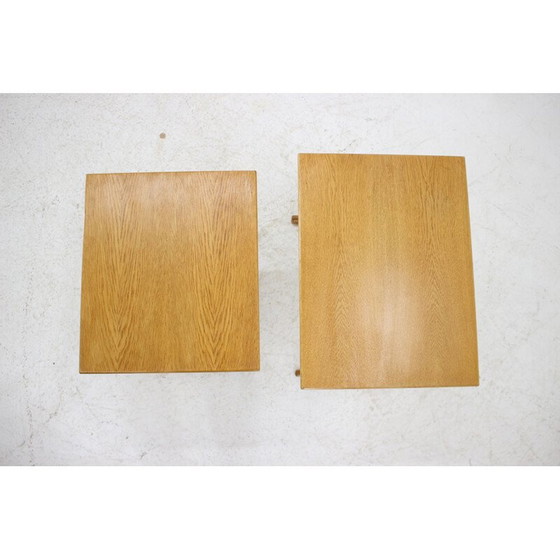 Image 1 of Tables gigognes en chêne du Mid Century, Danemark années 1960
