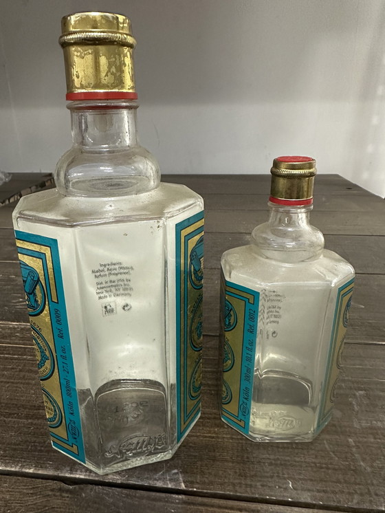 Image 1 of 2 Flacons Anciens Eau De Cologne “ 4711 “ 