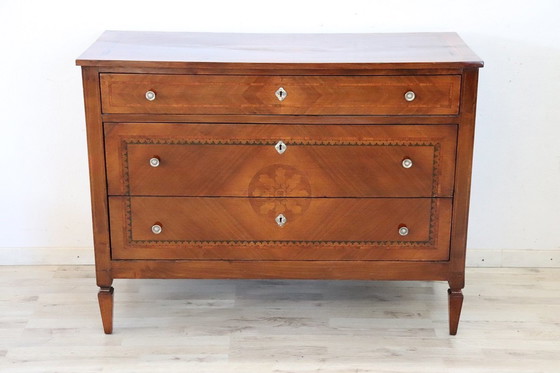Image 1 of Commode en bois vintage