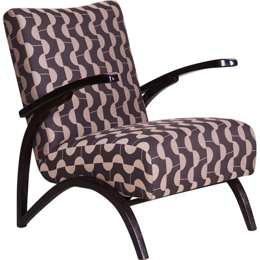 Fauteuil vintage par Jindrich Halabala pour Up Zavody, Tchécoslovaquie 1930