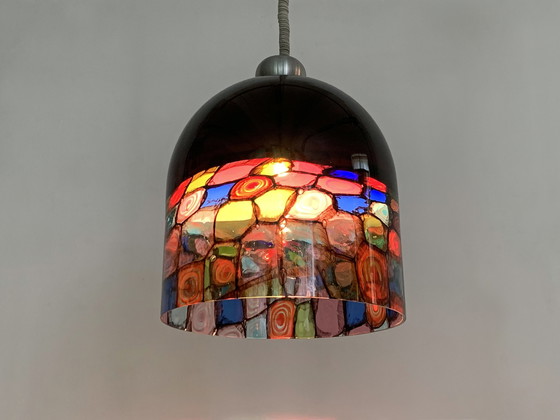 Image 1 of Leucos Italian Murano Design Suspension Lamp