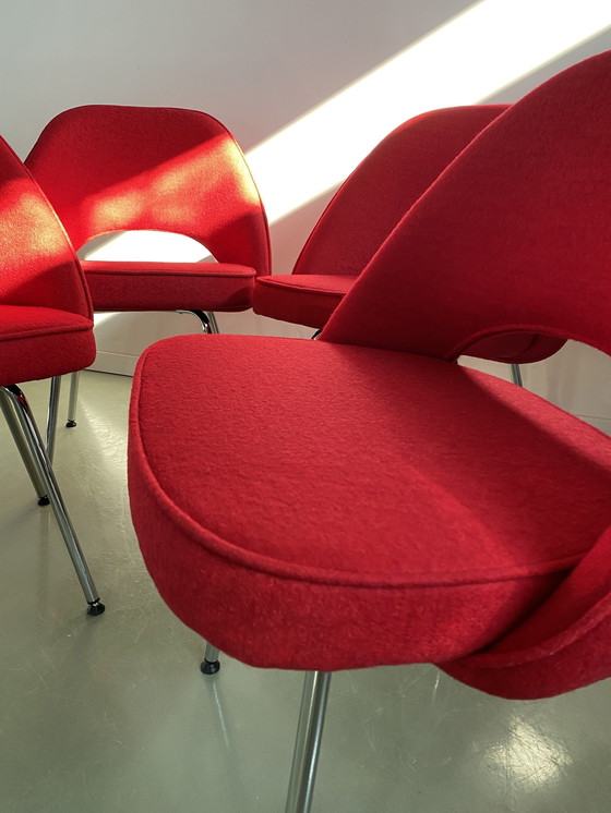 Image 1 of 4 chaises M72 rouges