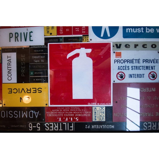 Image 1 of Table basse vintage en patchwork