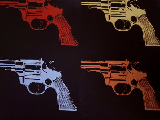 Image 1 of Andy Warhol : "Gun, C.1982".