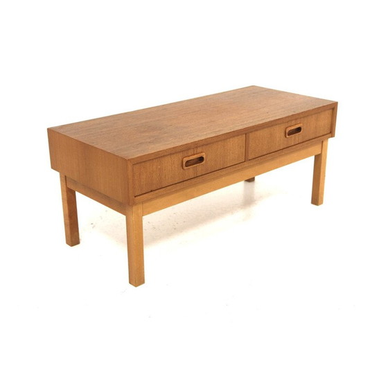 Image 1 of Commode vintage en teck et hêtre, Suède 1960
