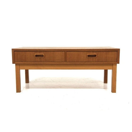 Image 1 of Commode vintage en teck et hêtre, Suède 1960