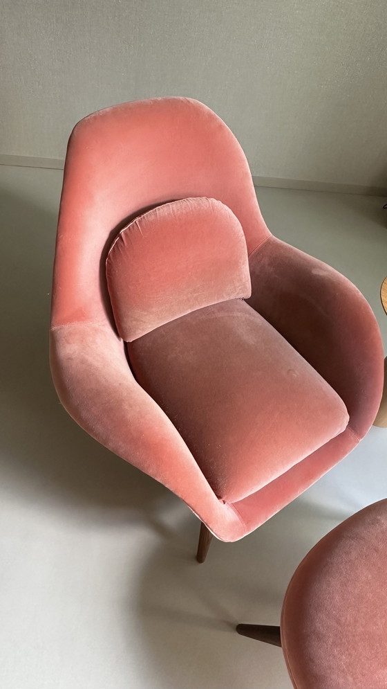 Image 1 of Fredericia The Swoon Chair + Ottoman