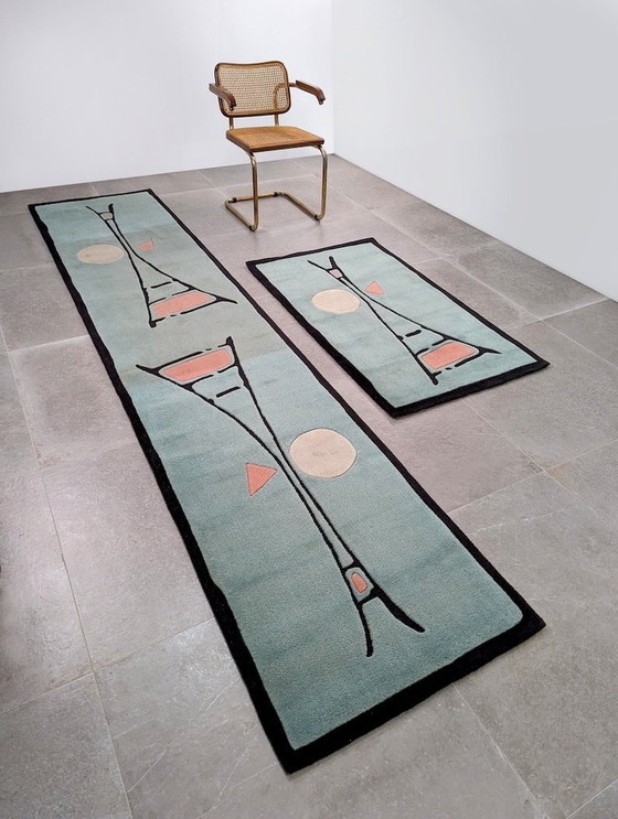 Image 1 of 2X Tapis de John Günther 1990S