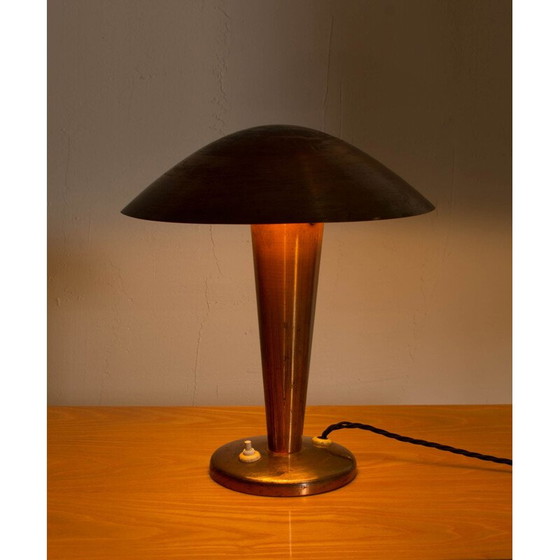 Image 1 of Paire de lampes de table vintage, Tchécoslovaquie 1930