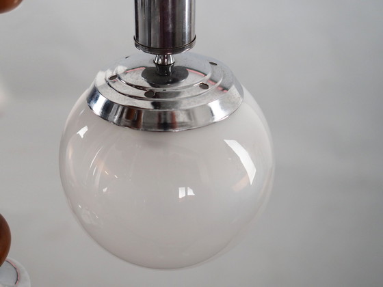 Image 1 of Lampe pendante, verre de Murano, design italien, années 1970, production : Italie