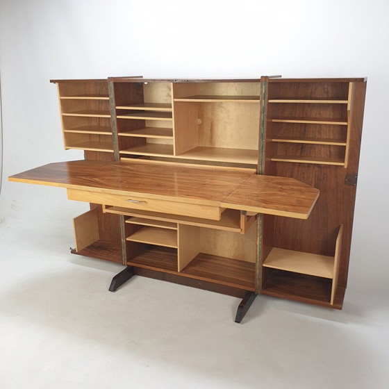 Image 1 of Bureau pliant vintage "Magic Box" par Mummenthaler et Meier, Suisse 1960