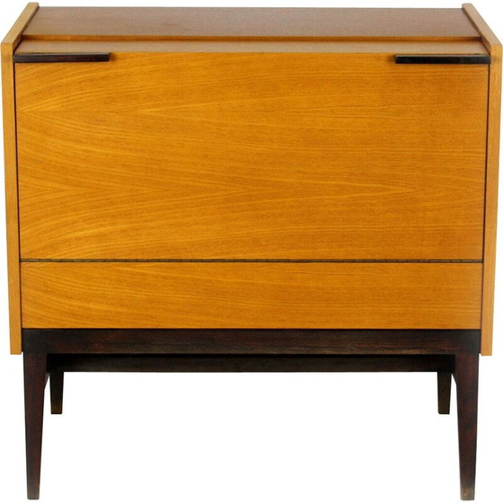 Image 1 of Buffet vintage en frêne et acajou pour Up Zavody, Tchécoslovaquie 1970